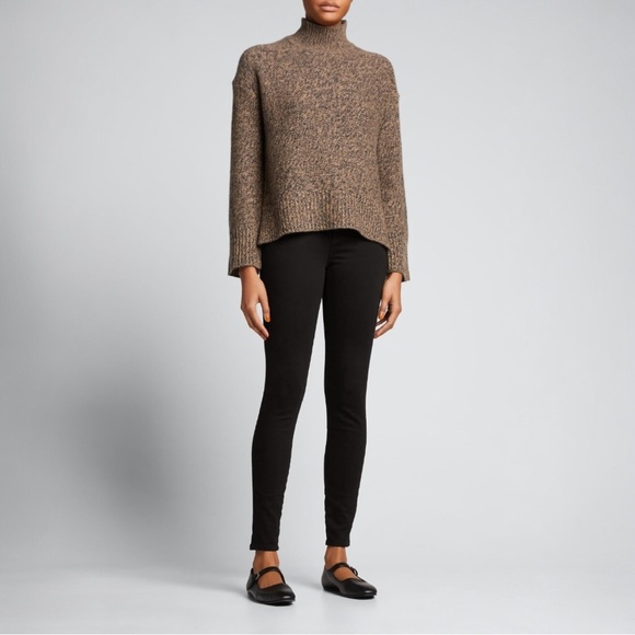 Theory Women's Brown Karenia 100% Cashmere Turtleneck
Sweater - Picture 1 of 15